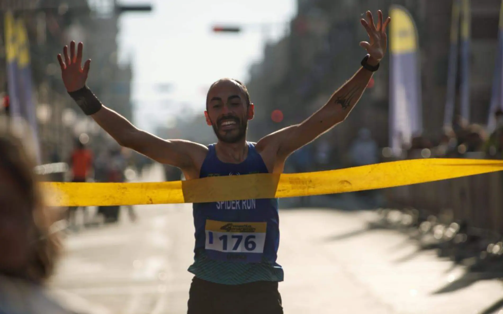 Ganador del maratón 21 km